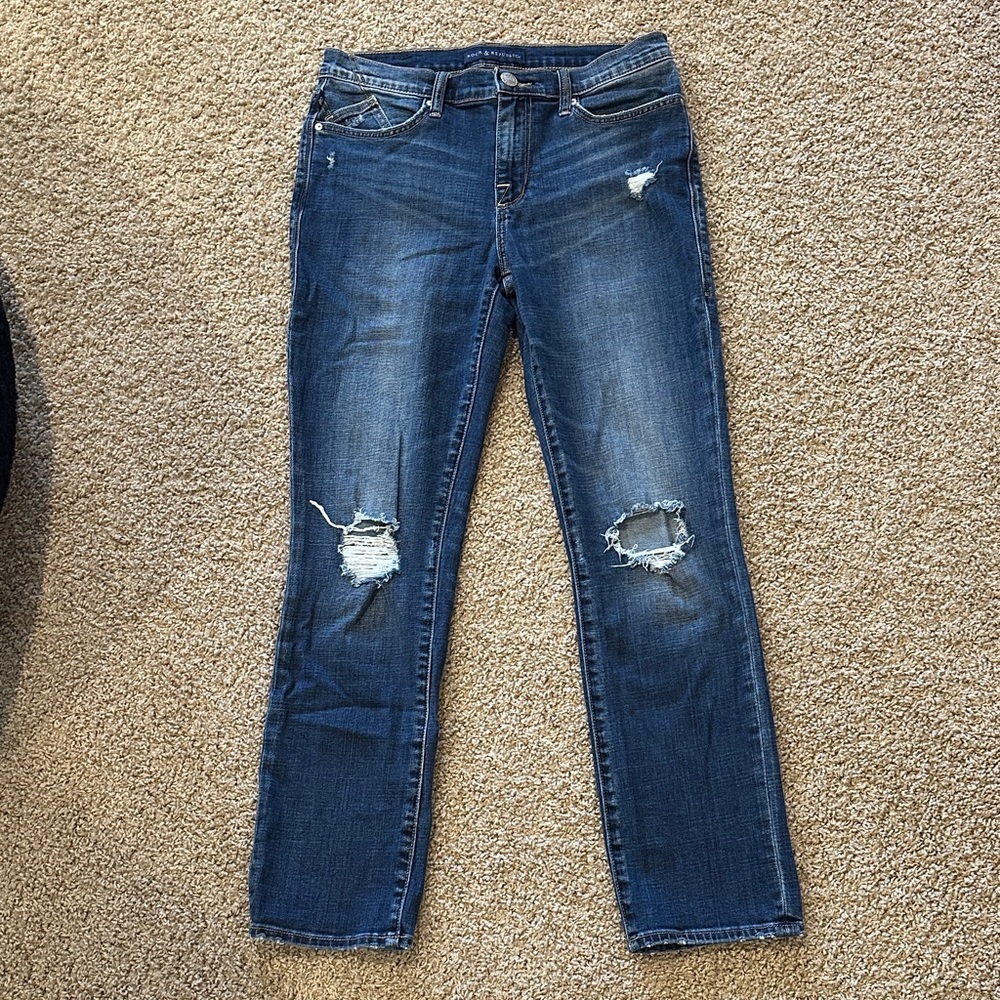 Rock & Republic Women's Straight Leg Jeans - Kaia 12